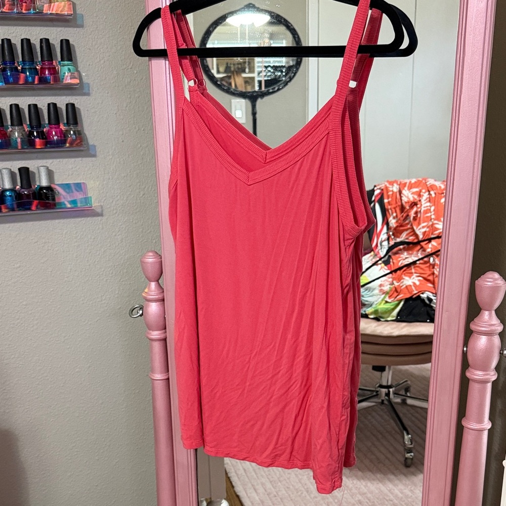 Torrid Vibrant Coral Pink Camisole Top